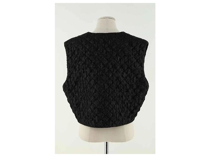 Chaleco Chanel negro - vista 4