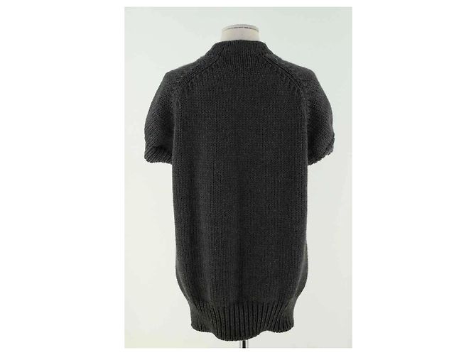 Prada Grey Wool Sweater - view 4