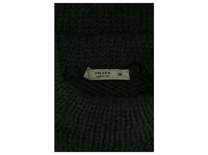 Prada Grey Wool Sweater - view 5