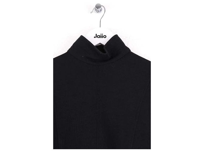 Blusa Chanel de lana negra - vista 2