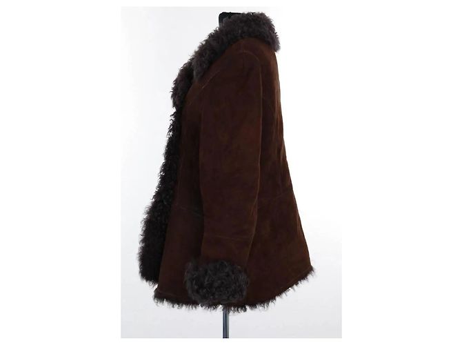 Kenzo Braunes Lammfell - Ansicht 3