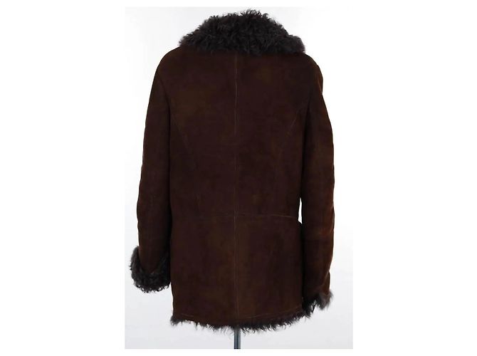 Kenzo Braunes Lammfell - Ansicht 4