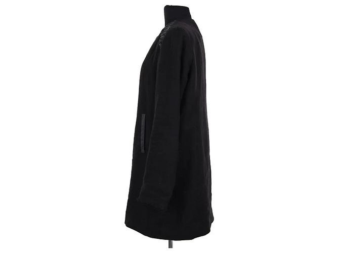 Giacca Maje in cotone nero - vista 3