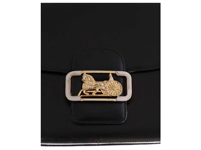 Céline Borsa a tracolla Triomphe vintage nera - vista 5