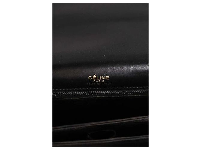 Céline Borsa a tracolla Triomphe vintage nera - vista 6
