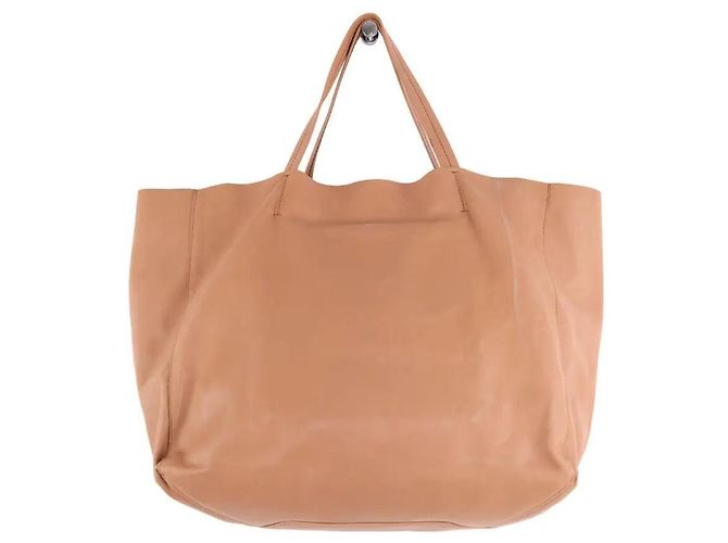 Cabas Céline Cube medium Shopper weiches Kalbsleder camel - Ansicht 2