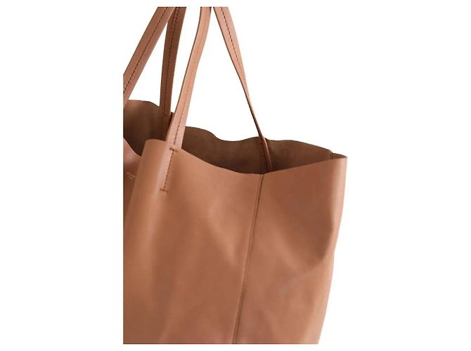 Cabas Céline Cube medium Shopper weiches Kalbsleder camel - Ansicht 4