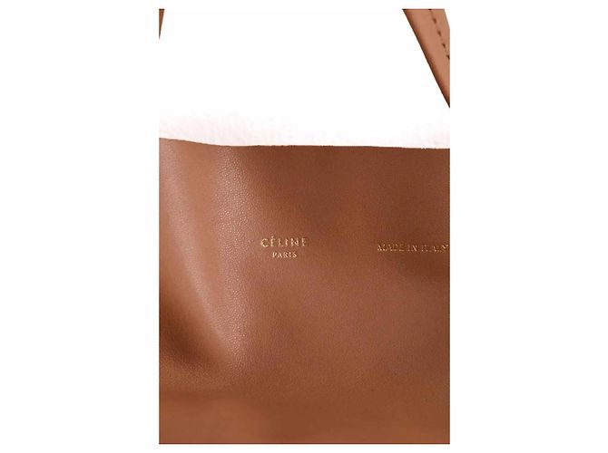 Cabas Céline Cube medium Shopper weiches Kalbsleder camel - Ansicht 5
