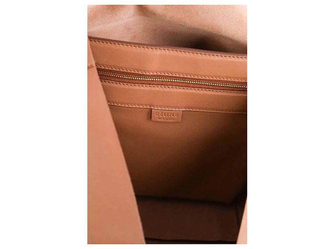 Cabas Céline Cube medium Shopper weiches Kalbsleder camel - Ansicht 7