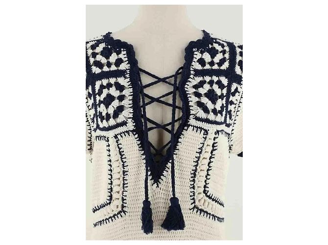 Vestido de algodão branco Zadig & Voltaire - vista 2