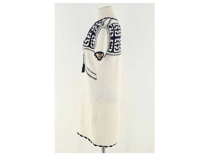 Vestido de algodão branco Zadig & Voltaire - vista 3