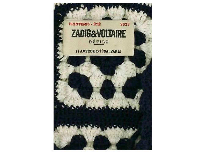 Vestido de algodão branco Zadig & Voltaire - vista 5