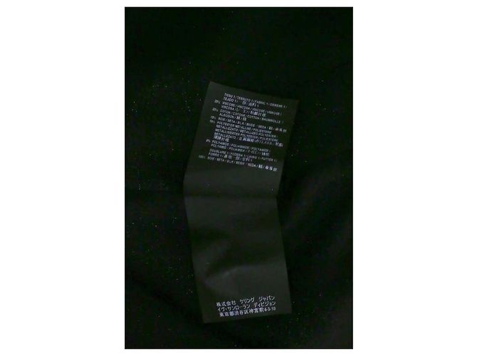 Autre Marque Saint Laurent Kleid Gold Viscose - Ansicht 6
