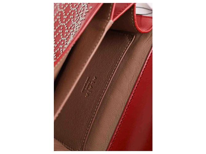 Alaïa Sac à bandoulière Arabesque rouge - vue 5