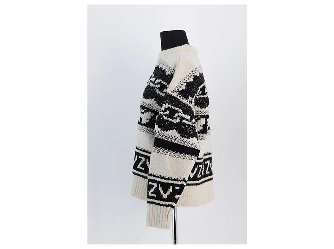 Zadig & Voltaire Kaschmirpullover in Ecru - Ansicht 3