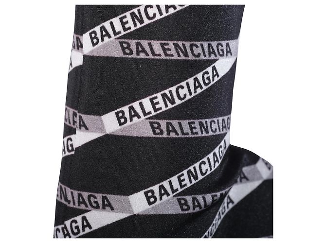 Stivaletti elastici Balenciaga Monogram Logo-Print - vista 4