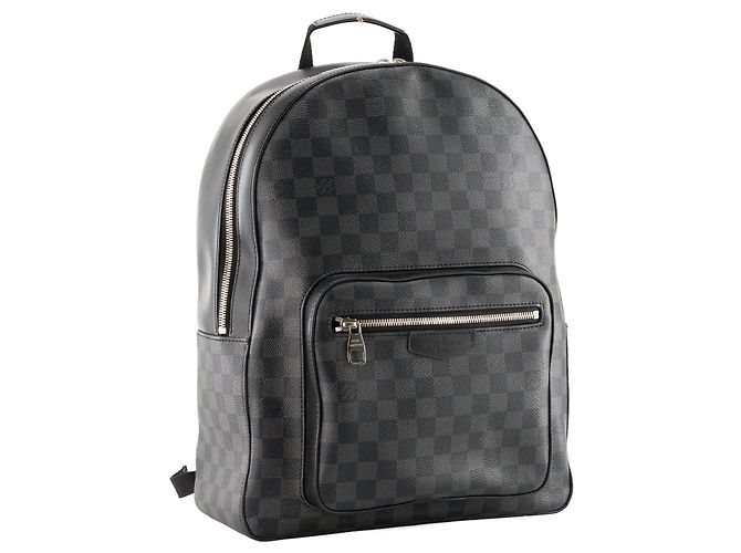 LOUIS VUITTON - Zaino Josh Louis Vuitton in toile enduite damier graphite - vista 2