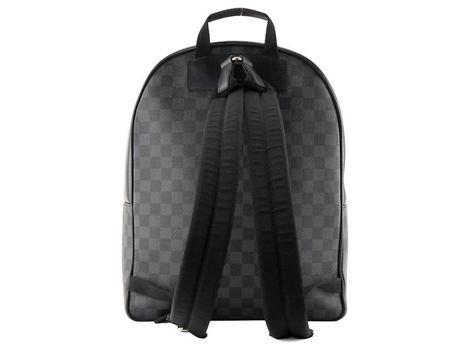 LOUIS VUITTON - Zaino Josh Louis Vuitton in toile enduite damier graphite - vista 3