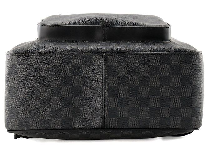 LOUIS VUITTON - Zaino Josh Louis Vuitton in toile enduite damier graphite - vista 4