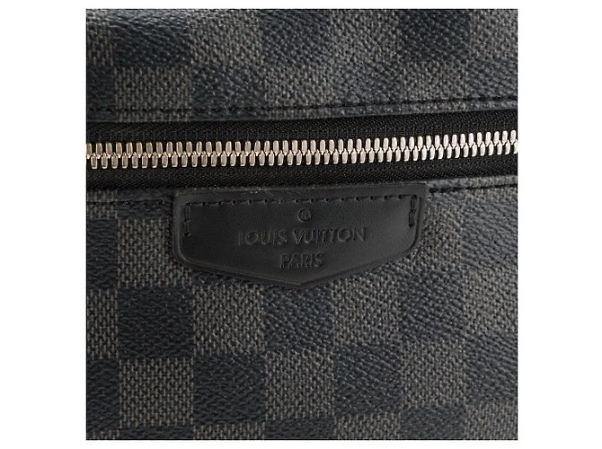 LOUIS VUITTON - Zaino Josh Louis Vuitton in toile enduite damier graphite - vista 5