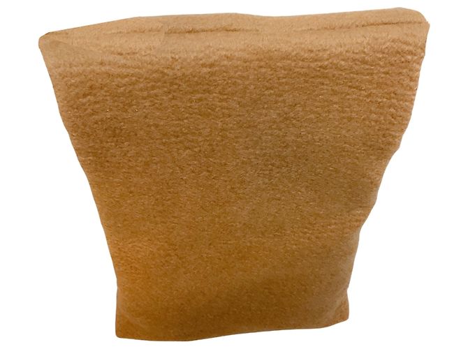 The Row Borsa a pochette Large Glove Clutch in cashmere Camel - vista 4