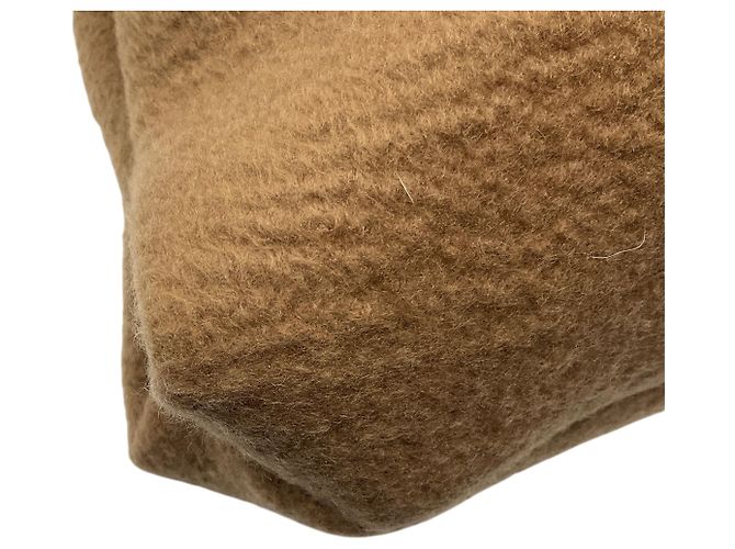 The Row Borsa a pochette Large Glove Clutch in cashmere Camel - vista 6