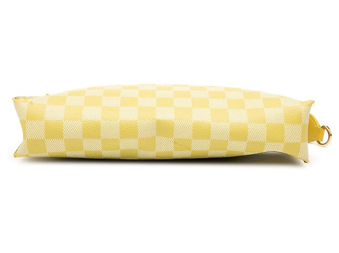 Clutch Louis Vuitton Damier Couleurs Element Yellow - vista 3