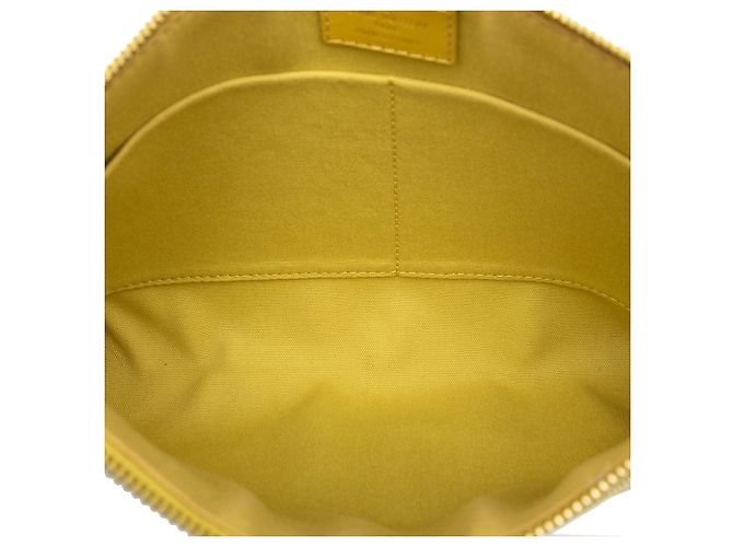 Clutch Louis Vuitton Damier Couleurs Element Yellow - vista 4