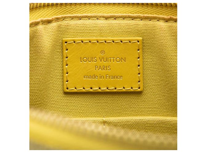 Clutch Louis Vuitton Damier Couleurs Element Yellow - vista 5
