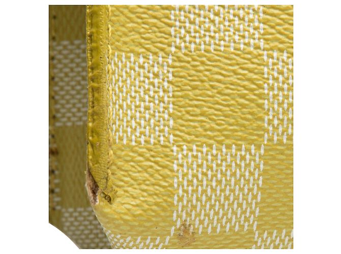 Clutch Louis Vuitton Damier Couleurs Element Yellow - vista 7