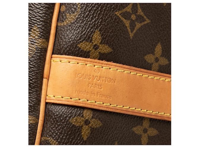 Borsa da viaggio Louis Vuitton Monogram Keepall Bandouliere 60 Marrone - vista 5
