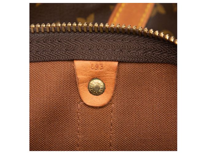 Mala de Viagem Louis Vuitton Monogram Keepall 60 Castanha - vista 6