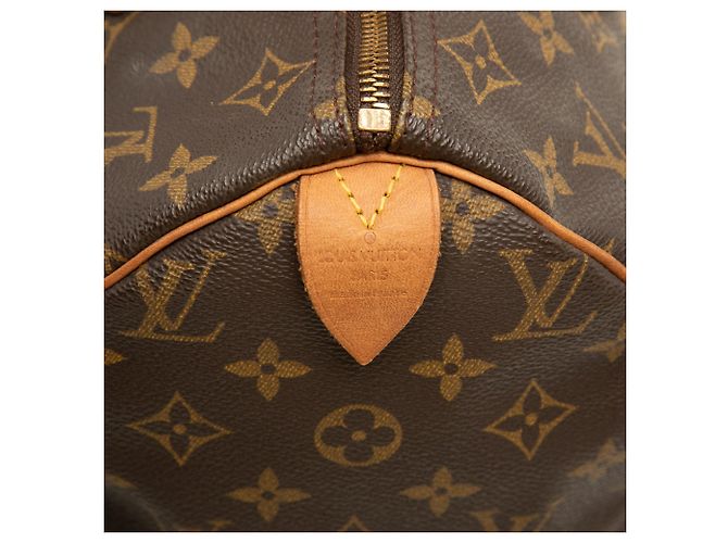 Borsa Boston Louis Vuitton Monogram Speedy 30 Marrone - vista 5