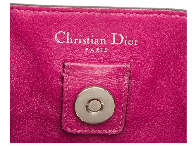 Borsa Diorissimo Large in pelle beige Dior - vista 5