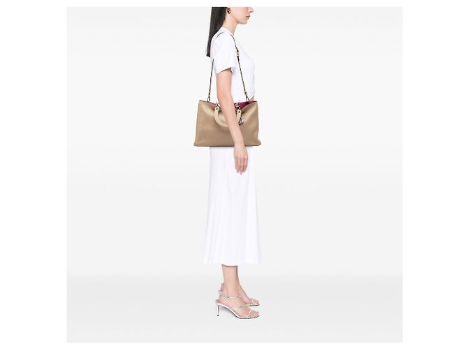 Borsa Diorissimo Large in pelle beige Dior - vista 9