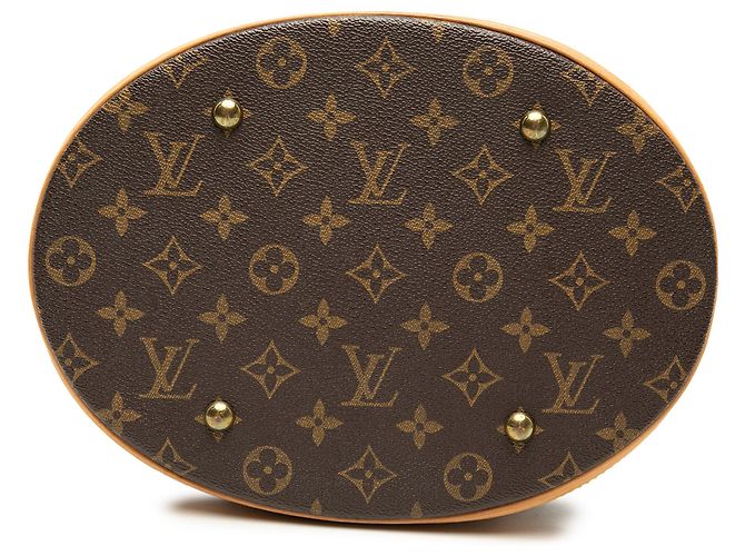 Louis Vuitton Monogram Bucket GM Marron - vue 3