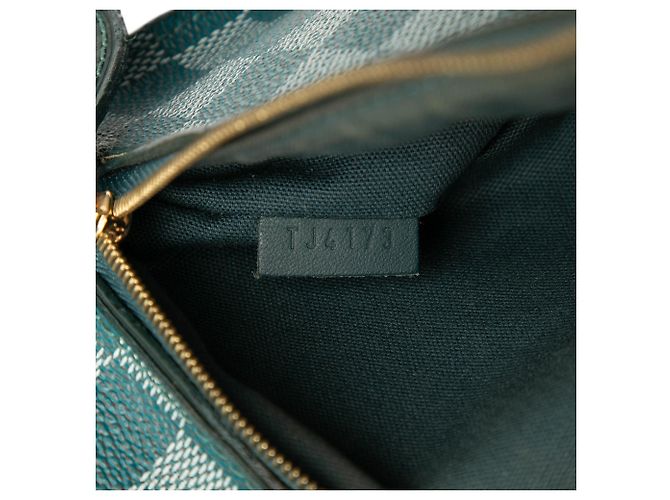 Borsa Satchel Louis Vuitton Damier Couleurs Mobil Piment Blu - vista 6