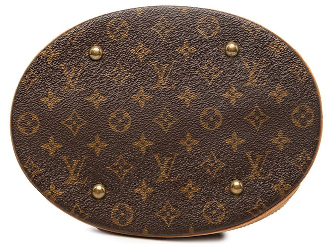 Louis Vuitton Monogram Bucket GM Marron - vue 3