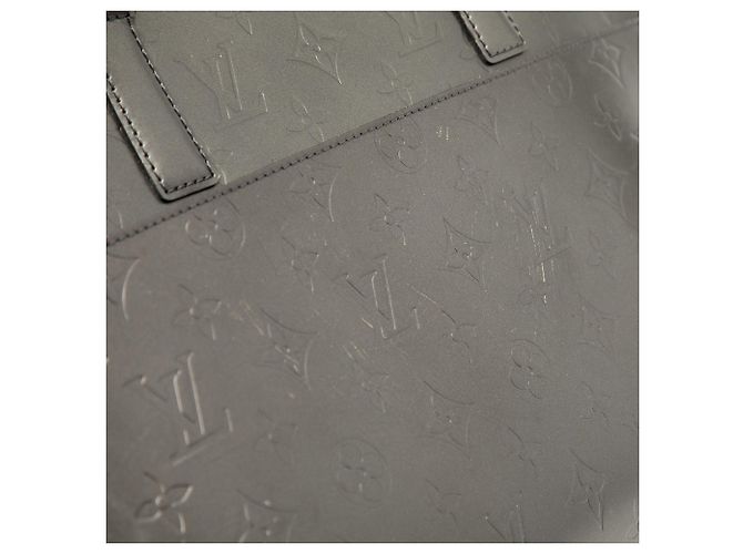 Borsa Business Louis Vuitton Monogram Mat Malden Grigia - vista 7