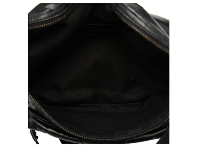 Autre Marque Borsa cintura Saint Laurent Nuxx in nylon nero - vista 4
