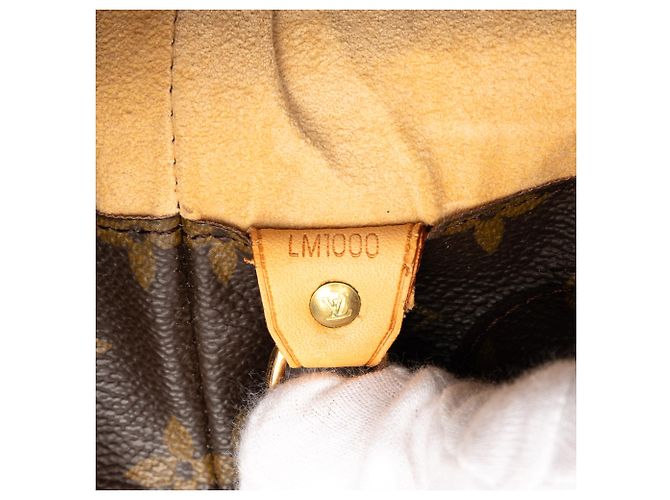 Sac Tote Louis Vuitton Monogram Luco Marron - vue 6