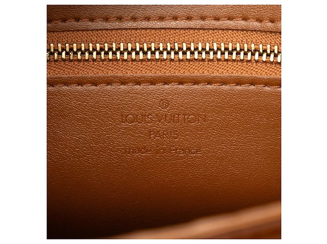 Borsa a tracolla Louis Vuitton Monogram Vernis Christie GM Marrone - vista 5