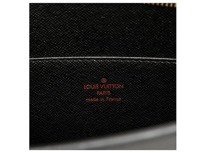 Borsa a Mano Louis Vuitton Epi Pochette Homme Nera - vista 5
