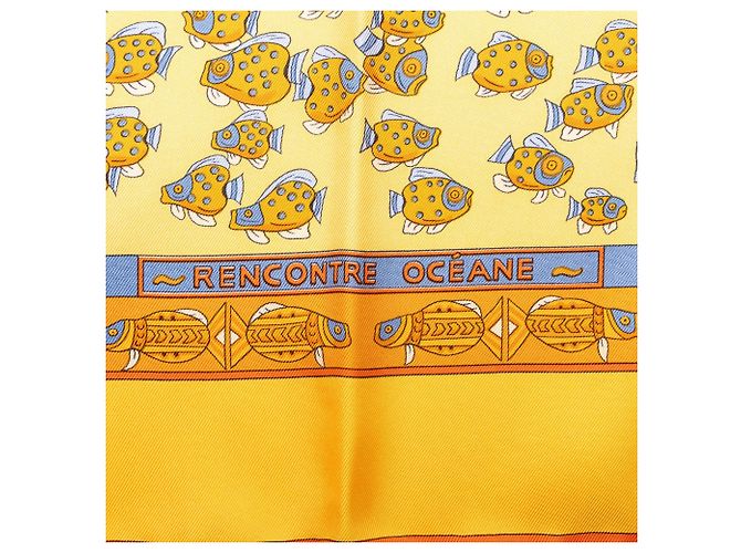 Multi Hermès Rencontre Oceane Seidentuch 90 - Ansicht 3