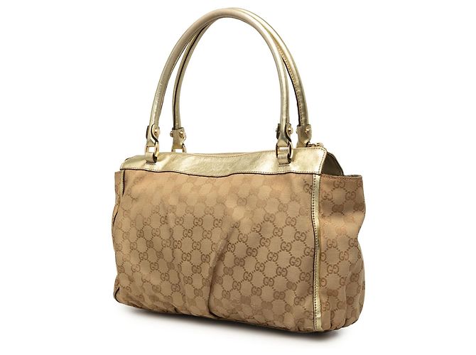 Tote Gucci GG Canvas Abbey D Ring Beige - vista 2