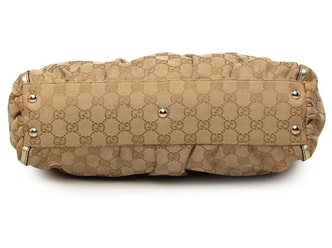 Tote Gucci GG Canvas Abbey D Ring Beige - vista 3