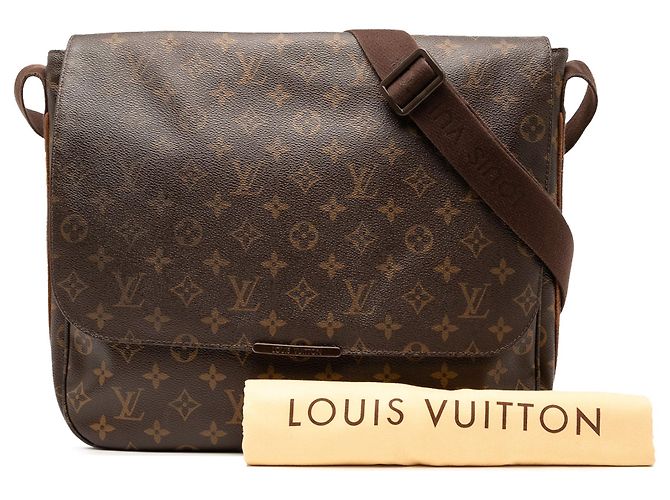 Louis Vuitton Monogram Beaubourg Messenger MM Crossbody Bag Braun - Ansicht 10