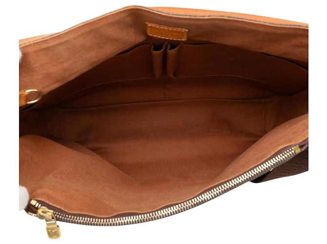 Louis Vuitton Monogram Beaubourg Messenger MM Crossbody Bag Braun - Ansicht 4