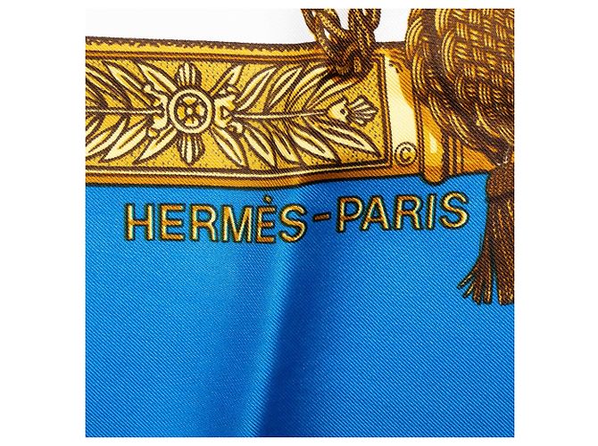 Multi Hermès Grand Uniforme Seidentuch 90 - Ansicht 4