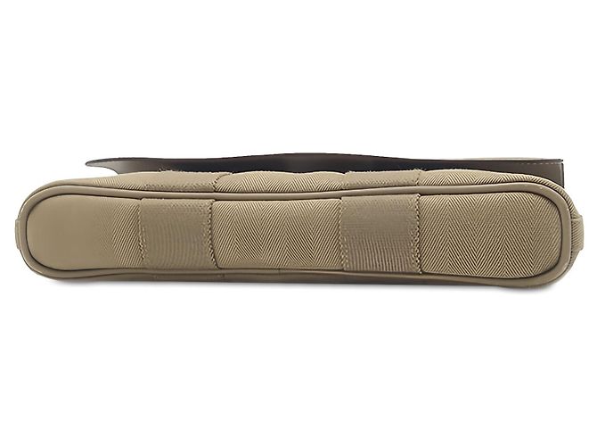 Bolsa Hermès Valparaiso Long PM em Toile e Swift Marrom - vista 3